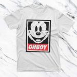 OH BOY Mickey, OH BOY Mickey Print T-shirt , PRINT TEE, T-SHIRTS, T-SHIRTS FOR MEN, T-SHIRTS FOR WOMEN, TEES , Online T-SHIRTS, Online T-SHIRTS in pakistan, Online T-SHIRTS in pakistan At the lowest Rate