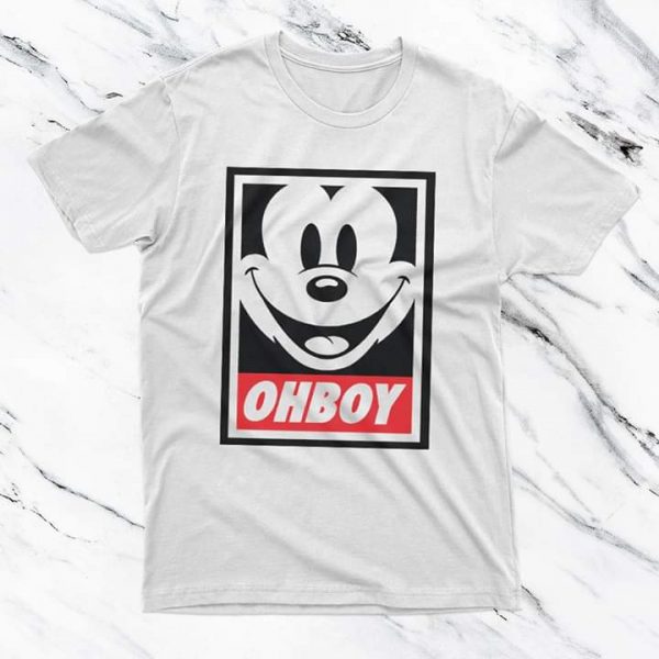 OH BOY Mickey OH BOY Mickey, OH BOY Mickey Print T-shirt , PRINT TEE, T-SHIRTS, T-SHIRTS FOR MEN, T-SHIRTS FOR WOMEN, TEES , Online T-SHIRTS, Online T-SHIRTS in pakistan, Online T-SHIRTS in pakistan At the lowest Rate