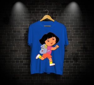 Dora The Explorer, Dora The Explorer Print T-shirt, Running Dora, Running Dora PRINT, PRINT TEE, T-SHIRTS, T-SHIRTS FOR MEN, T-SHIRTS FOR WOMEN, TEES , Online T-SHIRTS, Online T-SHIRTS in pakistan, Online T-SHIRTS in pakistan At the lowest Rate