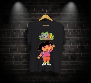 Waving Dora, Waving Dora PRINT, PRINT TEE, T-SHIRTS, T-SHIRTS FOR MEN, T-SHIRTS FOR WOMEN, TEES , Online T-SHIRTS, Online T-SHIRTS in pakistan, Online T-SHIRTS in pakistan At the lowest Rate