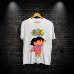 Waving Dora, Waving Dora PRINT, PRINT TEE, T-SHIRTS, T-SHIRTS FOR MEN, T-SHIRTS FOR WOMEN, TEES , Online T-SHIRTS, Online T-SHIRTS in pakistan, Online T-SHIRTS in pakistan At the lowest Rate