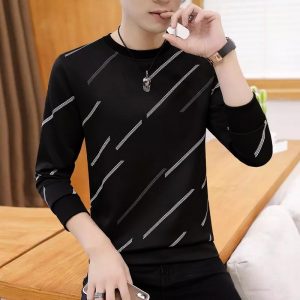 Lining Print T-shirts