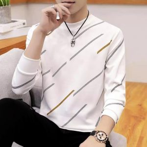 Lining Print T-shirts