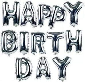Happy Birthday Foil Balloons