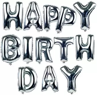 Happy Birthday Foil Balloons