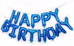 Happy Birthday Foil Balloons