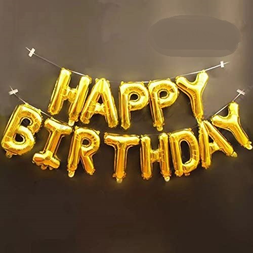 Happy Birthday Foil Balloons