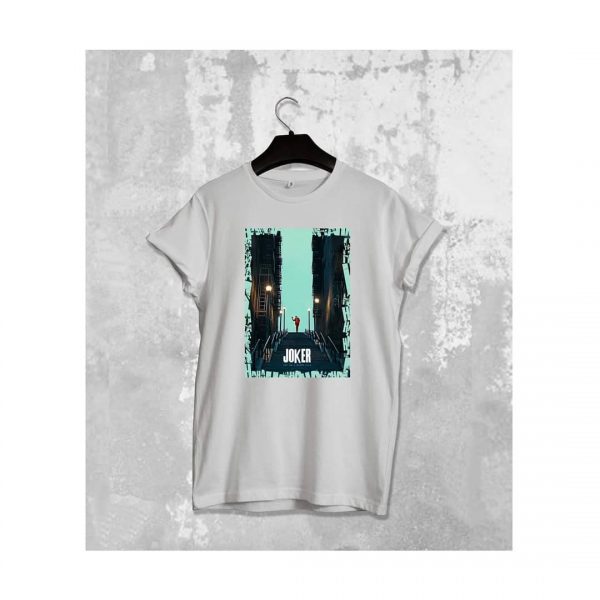 Joker Staircase Pose Print T-shirts Joker Staircase Pose Print T-shirts