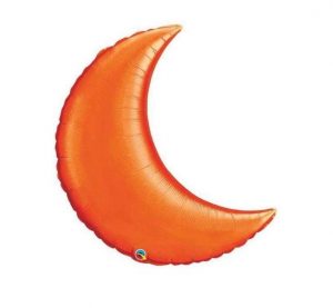 Moon Shaped Foil Balloons