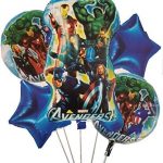 Pack Of 5 Avengers Foil Balloons