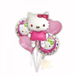 Pack Of 5 Hello Kitty Foil Balloons