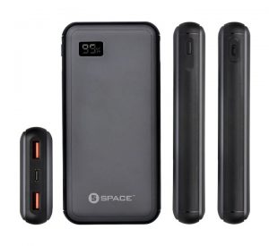 Space SP-075 Speed 20000 mAh PD + QC 3.0 Power Bank