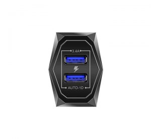 Space WC-115 Dual Port USB 3.4A Wall Charger