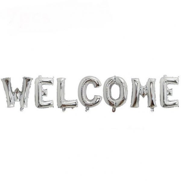 Welcome Foil Balloons