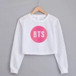 BTS Cropped Sweatshirts