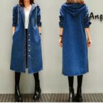 Light Denim Long Coat