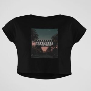 Explicit Content Croped T-Shirt