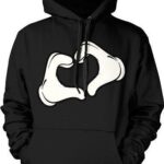 Mickey Heart Hands Hoodie