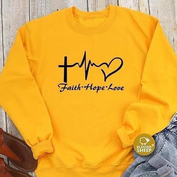 Faith hope Love Sweatshirt