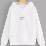 Center Heart Tomato Hoodies
