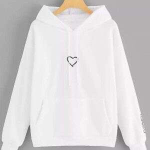 Center Heart Tomato Hoodies