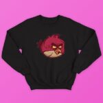 Angry Bird Dyin Sweatshirt
