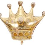 Crown Foil Balloon Golden