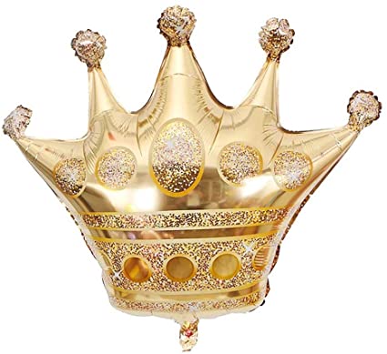 Crown Foil Balloon Golden