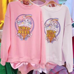 Girls Rule Unicorn Hoodie