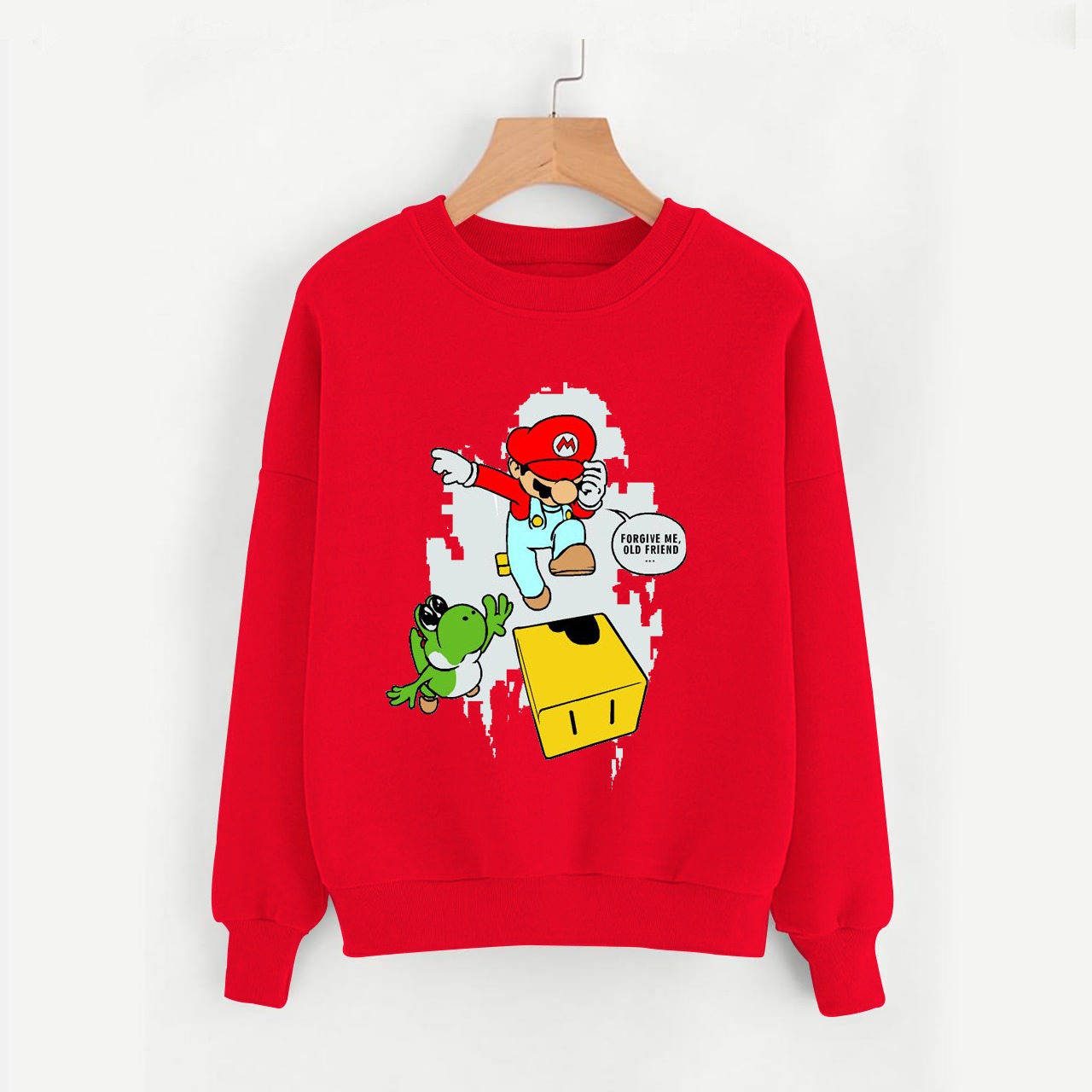 Forgive Me Old Friend Mario Sweatshirt