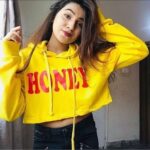 Honey Cropped Hoodie