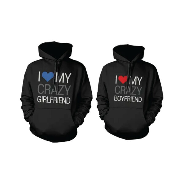 Pack Of 2 Couple Hoodie
