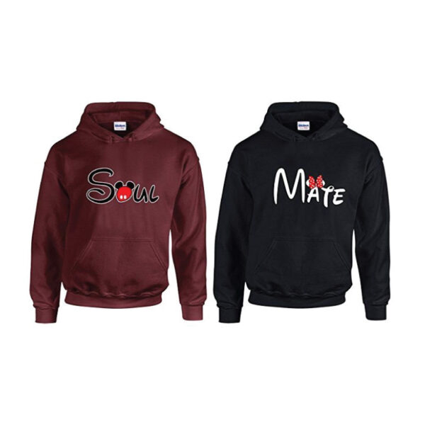 Pack Of 2 (Soul, Mate) Hoodie