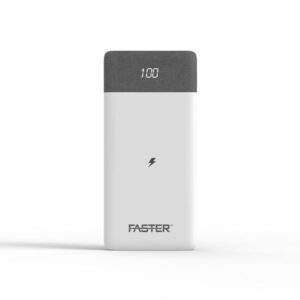 FASTER E-18x PD+ Quick Charge 10000mAh Wireless Power Bank