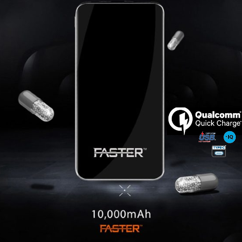 FASTER PD-10 Ultra Slim 10000 mAh Power Bank FASTER PD-10 Ultra Slim 10000 mAh Power Bank