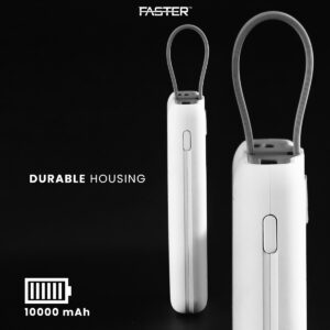FASTER PD-23W PD+ Super Charge 10000mAh Power Bank