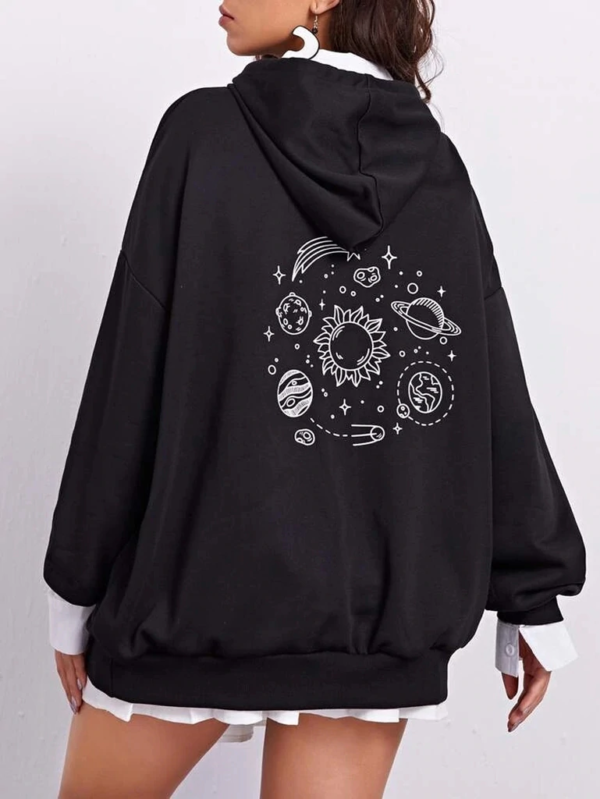 Fifth Avenue Black Space Hoodie