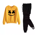 Marshmallow Printed Track Suit