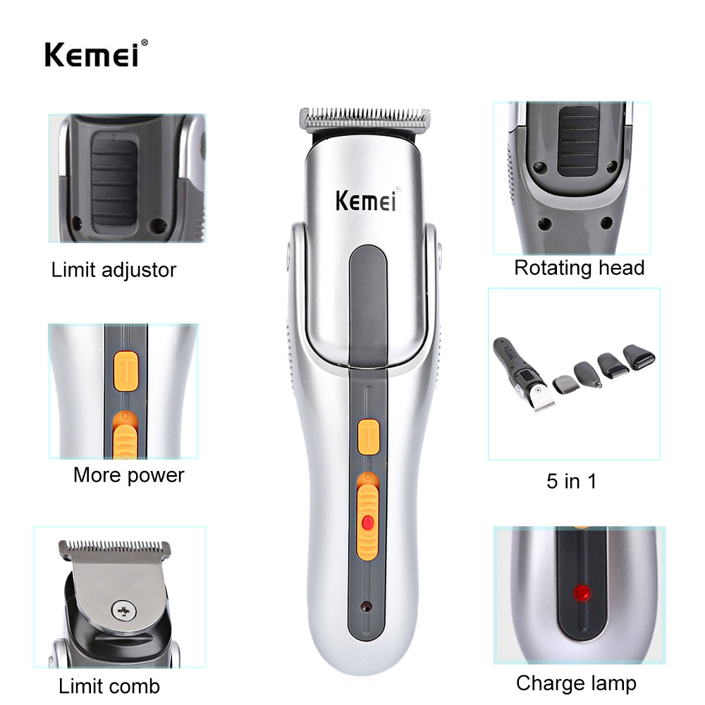 Kemei KM-680A 8 In 1 Men Grooming Kit