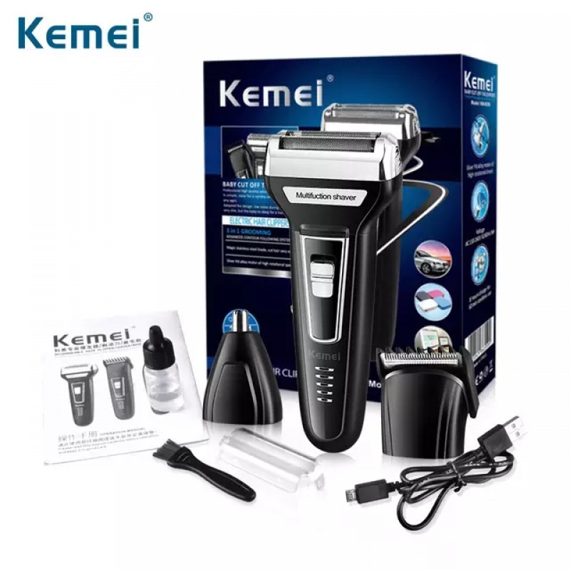 Kemei Km-6558 3 In 1 Multi-Grooming Kit