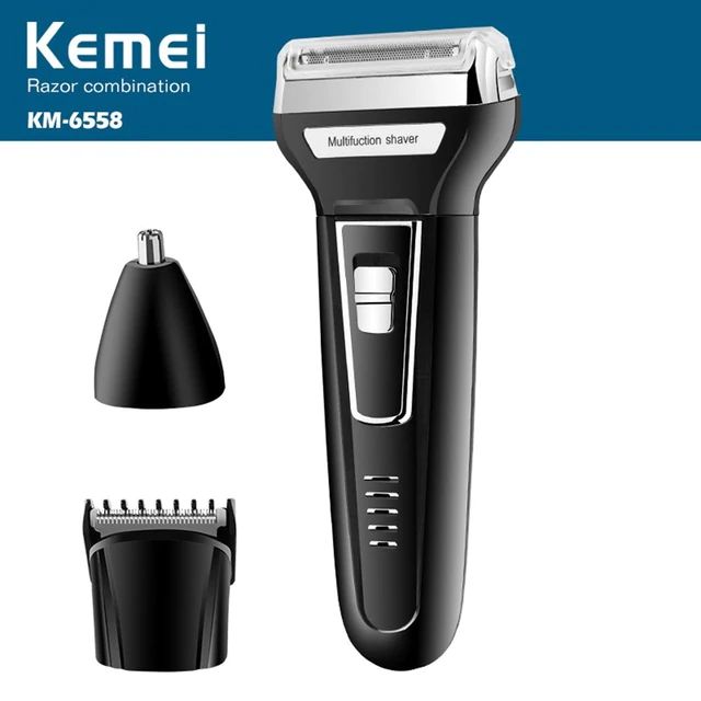 Kemei Km-6558 3 In 1 Multi function Shaver