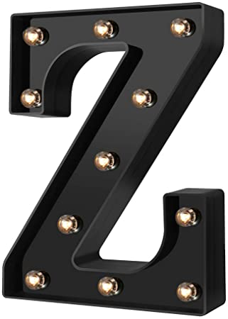 A-Z Alphabets Letters Led Lights Room Decoration