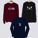 Pack Of 3 T-Shirts (Cristiano, Messi And Juventus)
