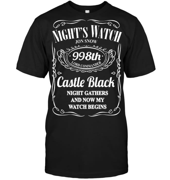 Night's Watch Jon Snow T-Shirt Night's Watch Jon Snow T-Shirt
