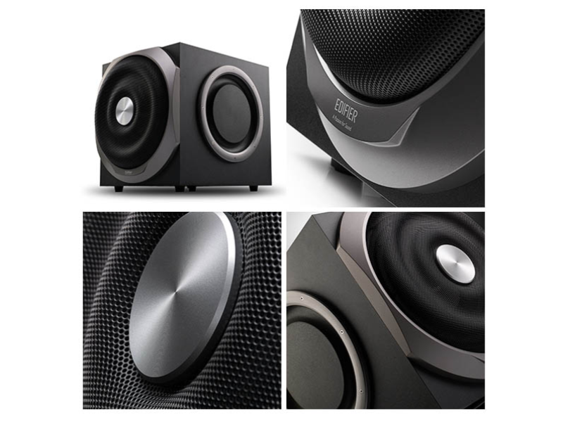 Edifier S760D 5.1 Bluetooth Dolby Surround Home Theatre System - Enormous subwoofer