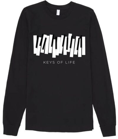 Keys Of Life Piano Sweatshirt