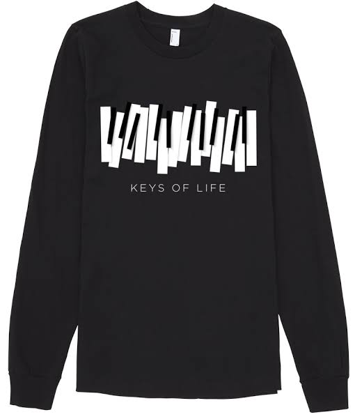 Keys Of Life Piano Sweatshirt