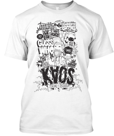 Guess Who Doodle Art T-Shirts