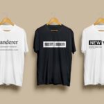 Pack Of 3 T-Shirts ( Wanderer, Noustryal, New York)
