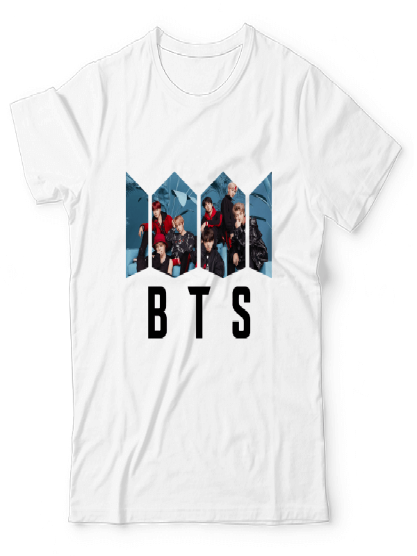 Bts t shirt online on sale